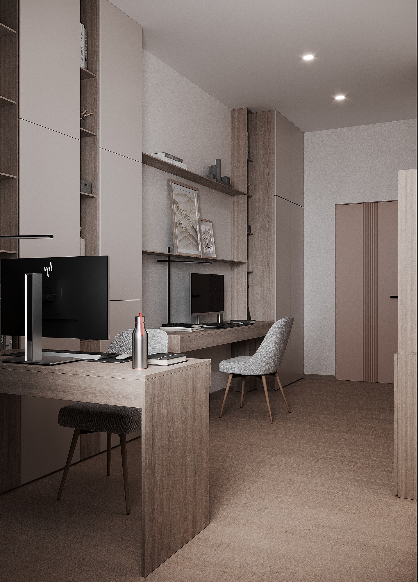 Kyiv Residence architectural visualization, view 3