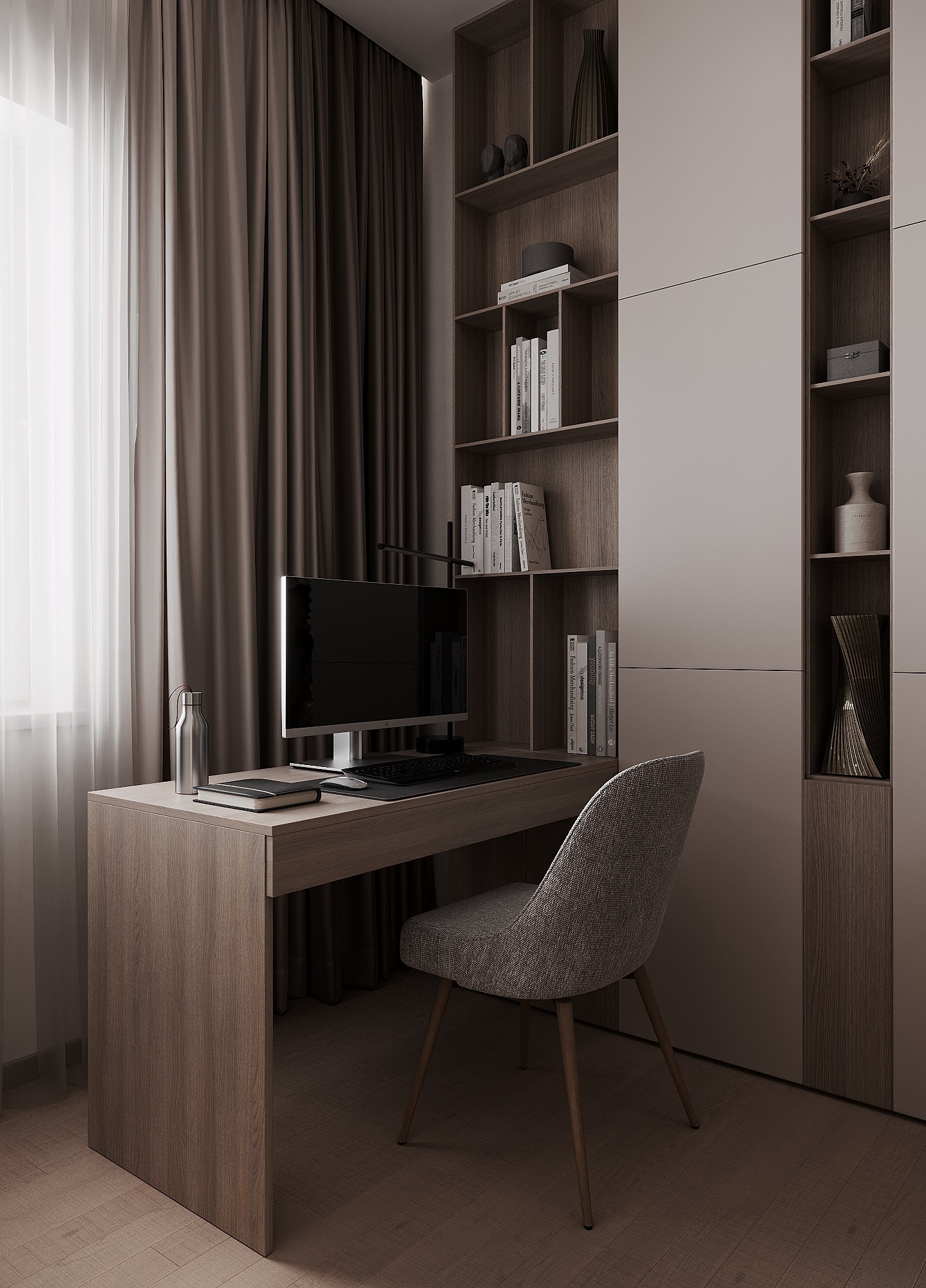 Kyiv Residence architectural visualization, view 4