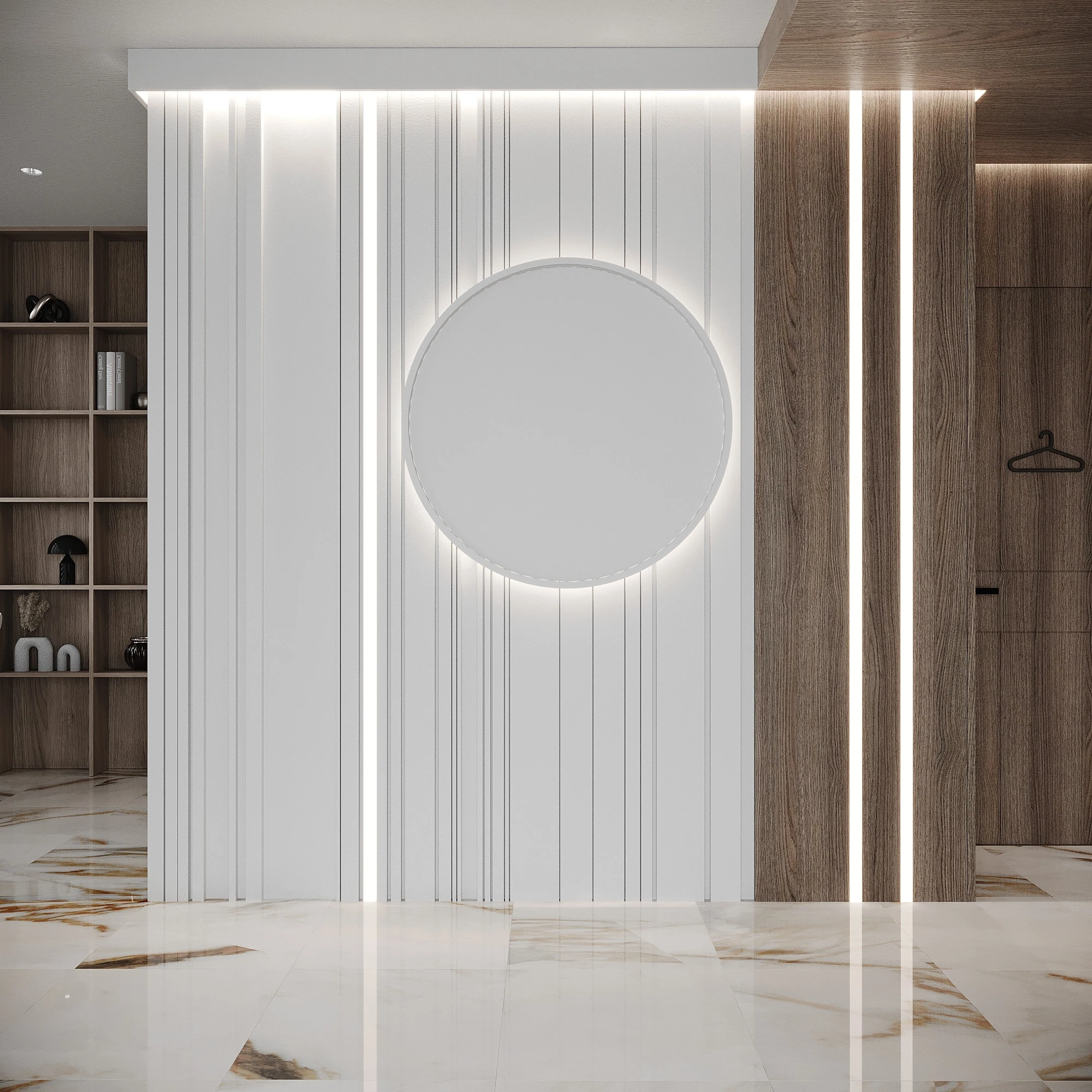 Aura Beauty Clinic architectural visualization, view 2