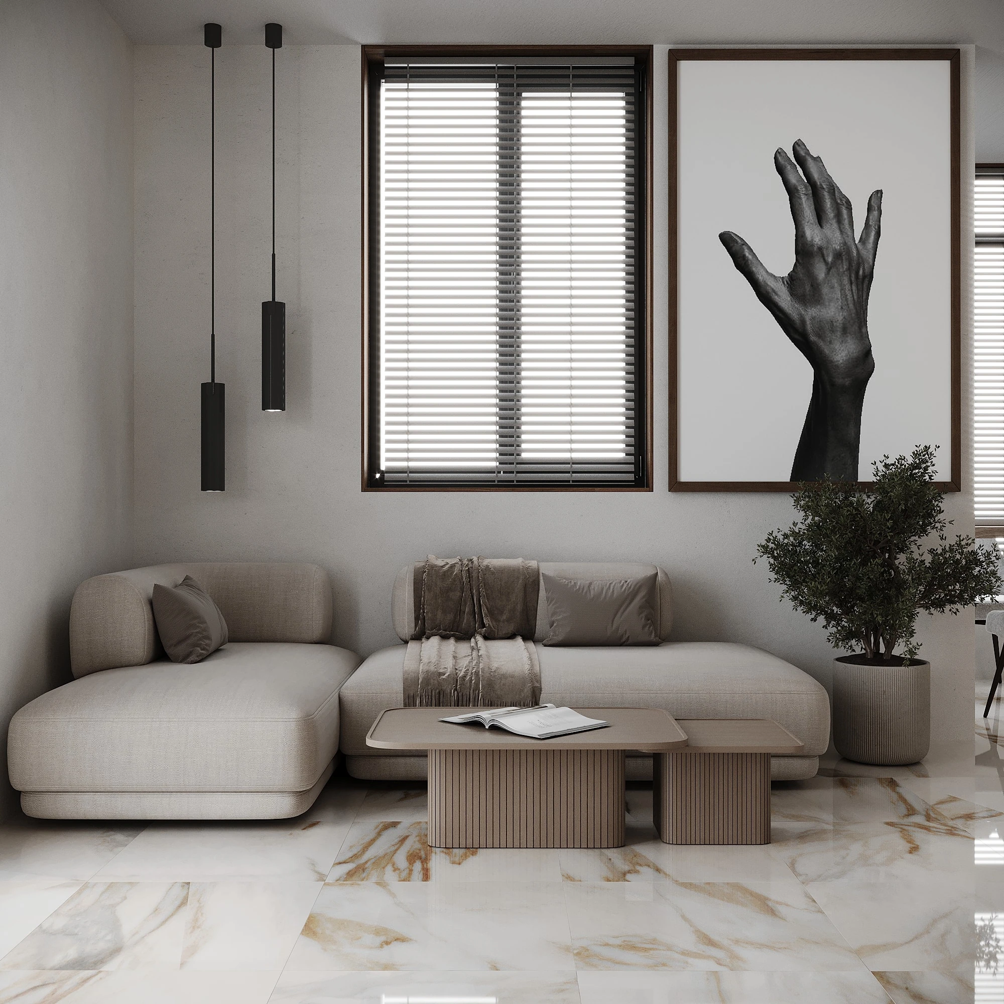 Aura Beauty Clinic architectural visualization, view 4