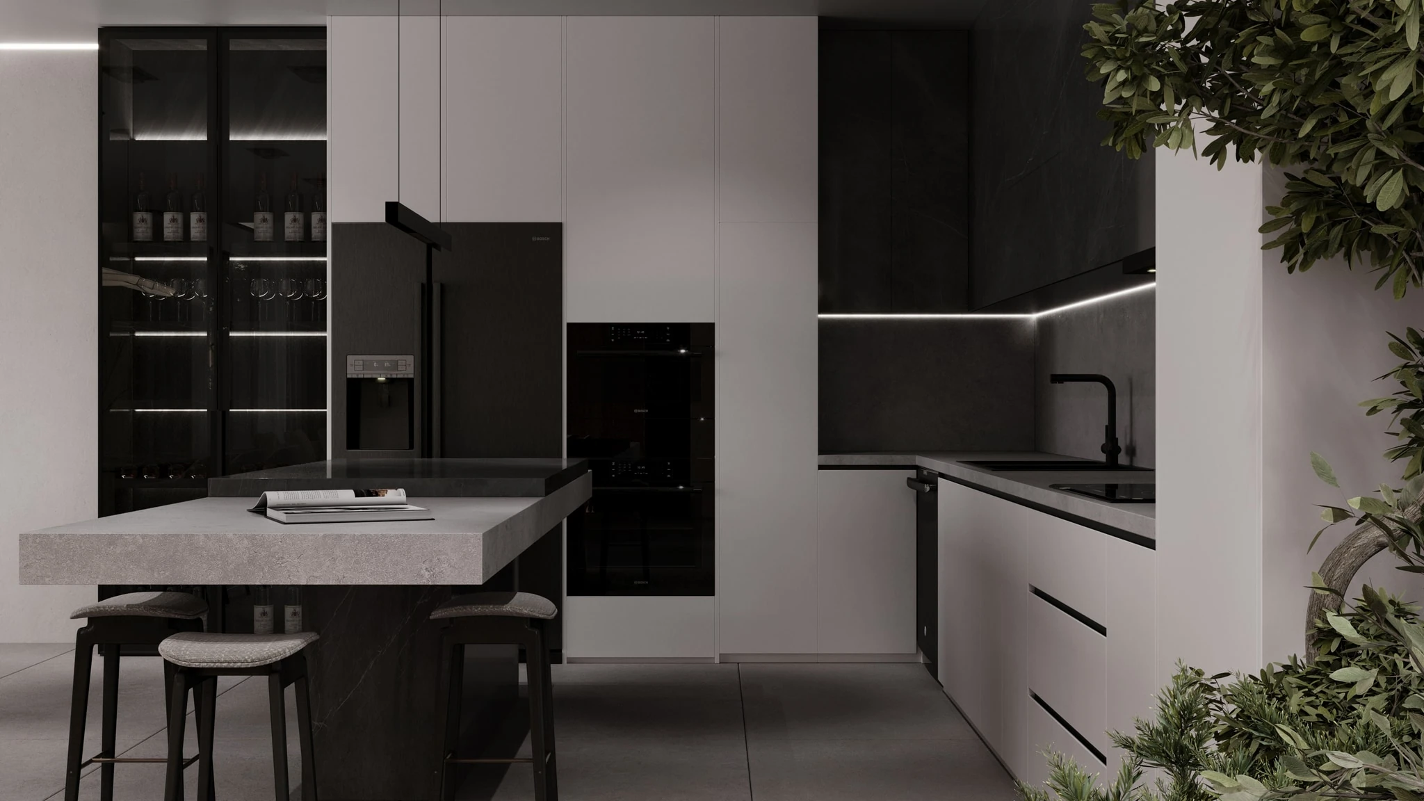 Nordic Modern architectural visualization, view 7